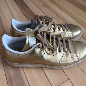 Adidas Stan Smith Gold Mens shoes 9.5